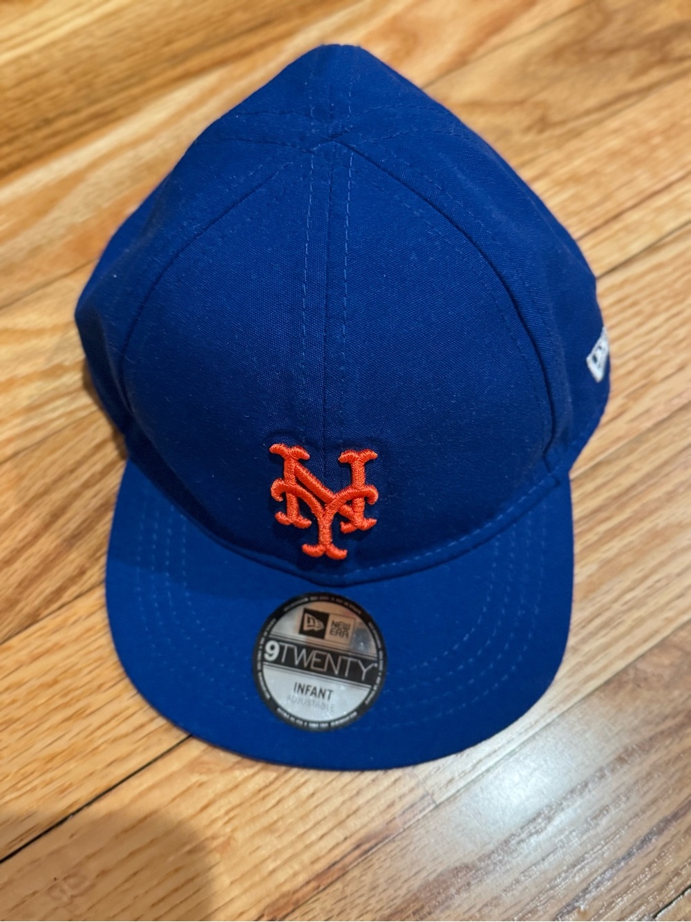 New Era Infant New York Mets Royal Blue & Orange 9TWENTY Cap baby hat
